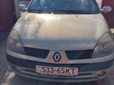 Зеленый Рено Clio Symbol, объемом двигателя 1.4 л и пробегом 177 тыс. км за 3300 $, фото 1 на Automoto.ua