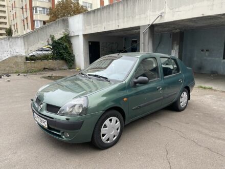Зеленый Рено Clio Symbol, объемом двигателя 1.4 л и пробегом 183 тыс. км за 3000 $, фото 1 на Automoto.ua