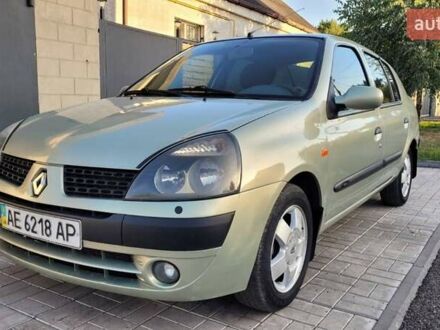 Рено Clio Symbol 2004 в Каменское - Днепродзержинск на Automoto.ua Зеленый Рено Clio Symbol, объемом двигателя 1.4 л и пробегом 180 тыс. км за 3200 $, фото 1 на Automoto.ua