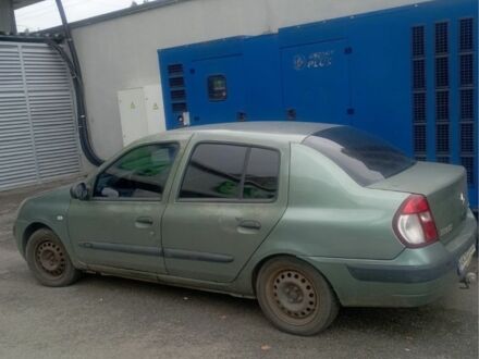 Зеленый Рено Clio Symbol, объемом двигателя 1.4 л и пробегом 287 тыс. км за 2500 $, фото 1 на Automoto.ua