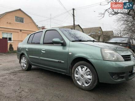 Зеленый Рено Clio Symbol, объемом двигателя 1.4 л и пробегом 260 тыс. км за 2999 $, фото 1 на Automoto.ua