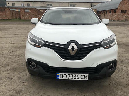 Рено Kadjar 2016 у Бережанах на Automoto.ua Білий Рено Kadjar, об'ємом двигуна 1.5 л та пробігом 188 тис. км за 15600 $, фото 1 на Automoto.ua