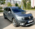 Сірий Рено Logan MCV Stepway, об'ємом двигуна 0.9 л та пробігом 147 тис. км за 9499 $, фото 2 на Automoto.ua