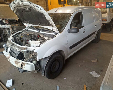 Белый Рено Logan Van, объемом двигателя 1.46 л и пробегом 306 тыс. км за 2300 $, фото 5 на Automoto.ua