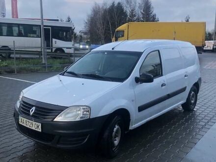 Білий Рено Logan Van, об'ємом двигуна 1.6 л та пробігом 377 тис. км за 2500 $, фото 1 на Automoto.ua