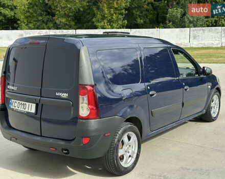 Синий Рено Logan Van, объемом двигателя 1.5 л и пробегом 380 тыс. км за 3000 $, фото 3 на Automoto.ua