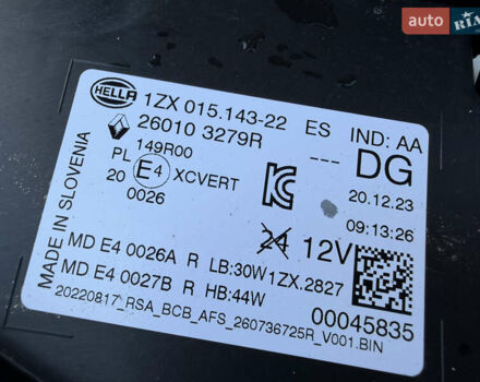 Черный Рено Megane E-Tech, объемом двигателя 0 л и пробегом 4 тыс. км за 22900 $, фото 31 на Automoto.ua