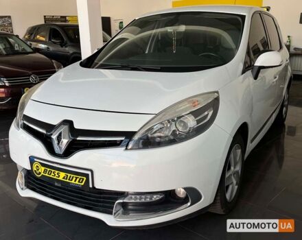Белый Рено Megane Scenic, объемом двигателя 1.6 л и пробегом 237 тыс. км за 12000 $, фото 2 на Automoto.ua