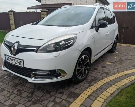 Белый Рено Megane Scenic, объемом двигателя 1.6 л и пробегом 210 тыс. км за 11200 $, фото 1 на Automoto.ua