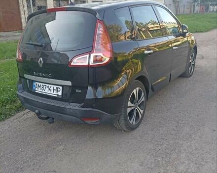 Черный Рено Megane Scenic, объемом двигателя 1.4 л и пробегом 210 тыс. км за 8000 $, фото 4 на Automoto.ua