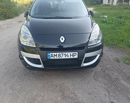 Черный Рено Megane Scenic, объемом двигателя 1.4 л и пробегом 210 тыс. км за 8000 $, фото 5 на Automoto.ua