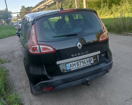 Черный Рено Megane Scenic, объемом двигателя 1.4 л и пробегом 210 тыс. км за 8000 $, фото 6 на Automoto.ua