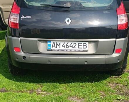 Черный Рено Megane Scenic, объемом двигателя 1.6 л и пробегом 180 тыс. км за 4200 $, фото 4 на Automoto.ua