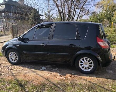 Черный Рено Megane Scenic, объемом двигателя 1.6 л и пробегом 330 тыс. км за 4200 $, фото 1 на Automoto.ua