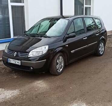 Черный Рено Megane Scenic, объемом двигателя 1.6 л и пробегом 250 тыс. км за 5000 $, фото 3 на Automoto.ua