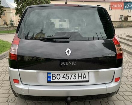 Черный Рено Megane Scenic, объемом двигателя 1.9 л и пробегом 260 тыс. км за 4500 $, фото 18 на Automoto.ua