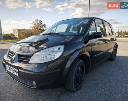 Черный Рено Megane Scenic, объемом двигателя 1.6 л и пробегом 130 тыс. км за 4800 $, фото 5 на Automoto.ua
