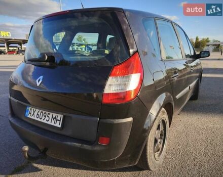 Черный Рено Megane Scenic, объемом двигателя 1.6 л и пробегом 130 тыс. км за 4800 $, фото 2 на Automoto.ua