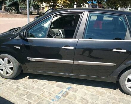 Черный Рено Megane Scenic, объемом двигателя 1.6 л и пробегом 209 тыс. км за 4500 $, фото 4 на Automoto.ua