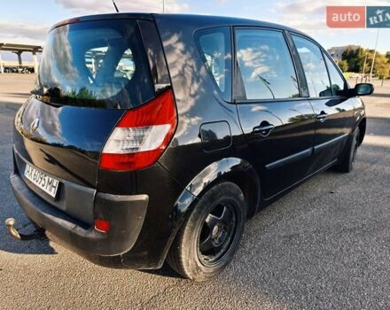 Черный Рено Megane Scenic, объемом двигателя 1.6 л и пробегом 130 тыс. км за 4800 $, фото 6 на Automoto.ua