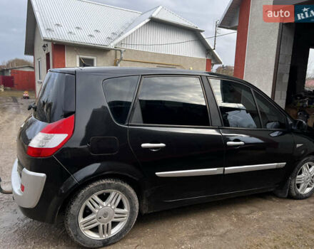 Черный Рено Megane Scenic, объемом двигателя 1.6 л и пробегом 175 тыс. км за 5200 $, фото 3 на Automoto.ua