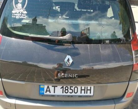 Черный Рено Megane Scenic, объемом двигателя 1.6 л и пробегом 209 тыс. км за 4500 $, фото 1 на Automoto.ua