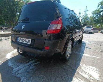 Черный Рено Megane Scenic, объемом двигателя 1.6 л и пробегом 325 тыс. км за 4500 $, фото 4 на Automoto.ua