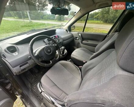 Рено Megane Scenic 2007 в Городне на Automoto.ua Черный Рено Megane Scenic, объемом двигателя 1.5 л и пробегом 480 тыс. км за 4500 $, фото 9 на Automoto.ua