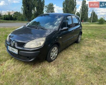 Рено Megane Scenic 2007 в Городне на Automoto.ua Черный Рено Megane Scenic, объемом двигателя 1.5 л и пробегом 480 тыс. км за 4500 $, фото 1 на Automoto.ua