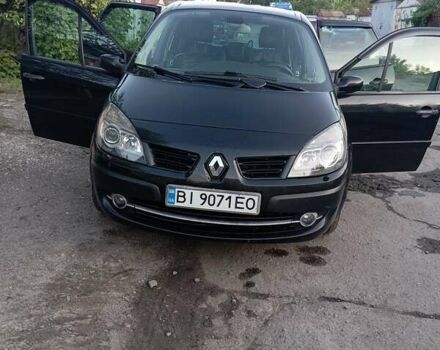 Черный Рено Megane Scenic, объемом двигателя 1.6 л и пробегом 336 тыс. км за 6500 $, фото 7 на Automoto.ua