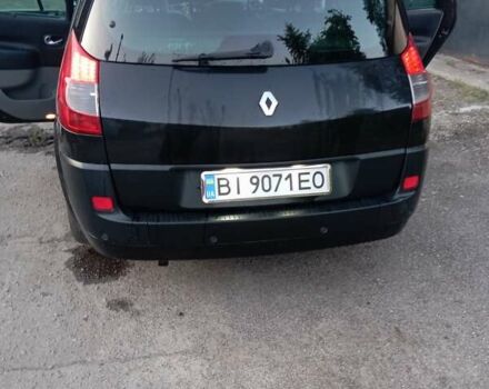 Черный Рено Megane Scenic, объемом двигателя 1.6 л и пробегом 336 тыс. км за 6500 $, фото 6 на Automoto.ua