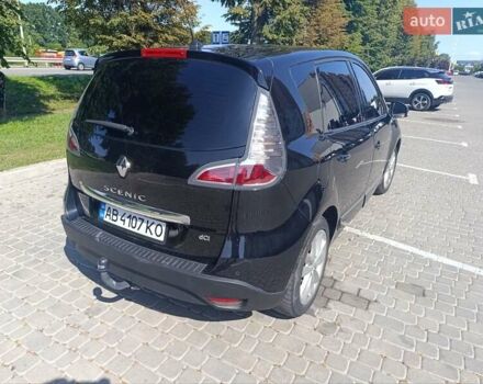 Черный Рено Megane Scenic, объемом двигателя 1.5 л и пробегом 222 тыс. км за 9500 $, фото 18 на Automoto.ua