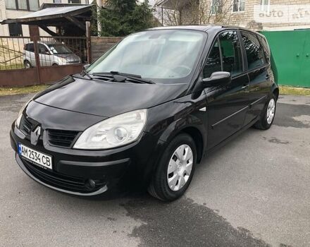 Чорний Рено Megane Scenic, об'ємом двигуна 1.6 л та пробігом 176 тис. км за 6099 $, фото 1 на Automoto.ua