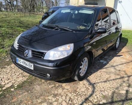 Черный Рено Megane Scenic, объемом двигателя 1.6 л и пробегом 330 тыс. км за 4200 $, фото 1 на Automoto.ua
