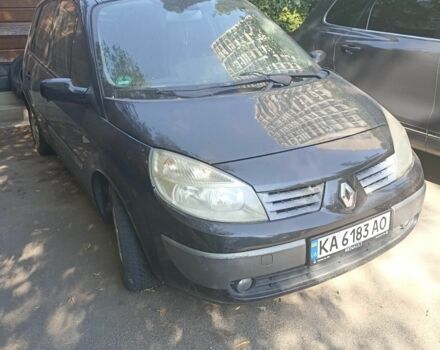 Чорний Рено Megane Scenic, об'ємом двигуна 2 л та пробігом 250 тис. км за 4500 $, фото 1 на Automoto.ua