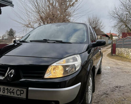 Черный Рено Megane Scenic, объемом двигателя 1.6 л и пробегом 175 тыс. км за 5200 $, фото 1 на Automoto.ua