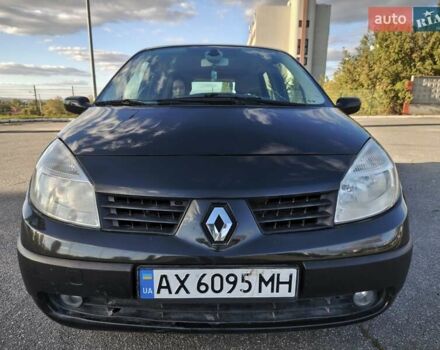 Черный Рено Megane Scenic, объемом двигателя 1.6 л и пробегом 130 тыс. км за 4800 $, фото 1 на Automoto.ua