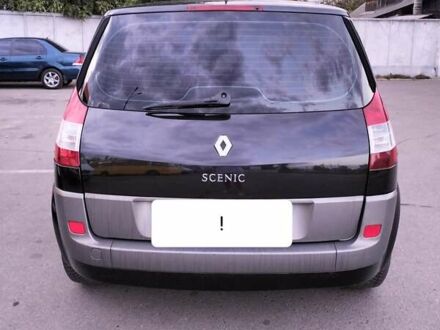 Черный Рено Megane Scenic, объемом двигателя 2 л и пробегом 170 тыс. км за 4900 $, фото 1 на Automoto.ua