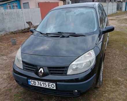 Черный Рено Megane Scenic, объемом двигателя 1.6 л и пробегом 257 тыс. км за 4100 $, фото 1 на Automoto.ua