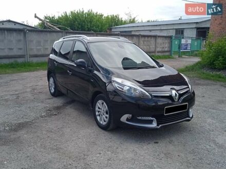 Рено Megane Scenic 2014 у Дрогобичі на Automoto.ua Чорний Рено Megane Scenic, об'ємом двигуна 1.5 л та пробігом 252 тис. км за 8750 $, фото 1 на Automoto.ua