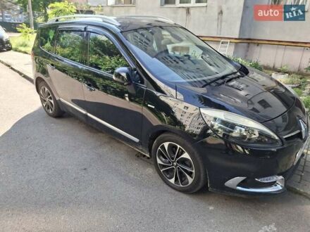 Черный Рено Megane Scenic, объемом двигателя 1.6 л и пробегом 238 тыс. км за 10700 $, фото 1 на Automoto.ua