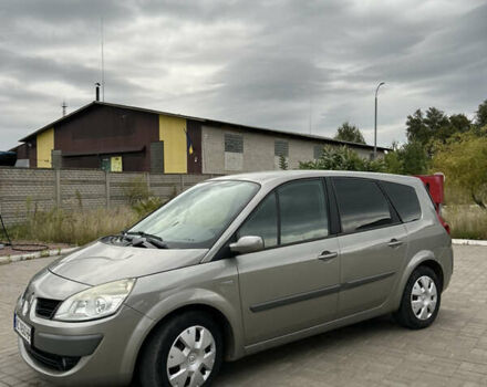 Коричневый Рено Megane Scenic, объемом двигателя 1.6 л и пробегом 160 тыс. км за 5600 $, фото 11 на Automoto.ua