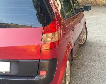 Червоний Рено Megane Scenic, об'ємом двигуна 1.6 л та пробігом 192 тис. км за 4400 $, фото 5 на Automoto.ua