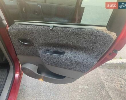Червоний Рено Megane Scenic, об'ємом двигуна 1.6 л та пробігом 192 тис. км за 4400 $, фото 15 на Automoto.ua