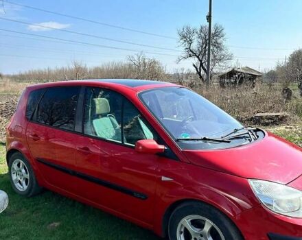 Красный Рено Megane Scenic, объемом двигателя 2 л и пробегом 163 тыс. км за 5450 $, фото 12 на Automoto.ua