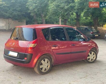 Красный Рено Megane Scenic, объемом двигателя 1.6 л и пробегом 192 тыс. км за 4400 $, фото 1 на Automoto.ua
