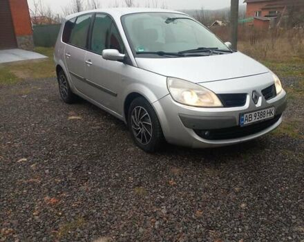 Серый Рено Megane Scenic, объемом двигателя 1.9 л и пробегом 242 тыс. км за 4650 $, фото 9 на Automoto.ua