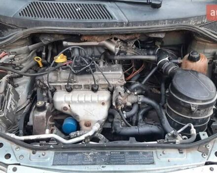 Серый Рено Megane Scenic, объемом двигателя 1.6 л и пробегом 215 тыс. км за 1500 $, фото 3 на Automoto.ua