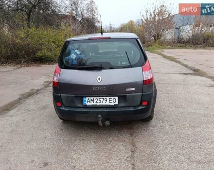 Серый Рено Megane Scenic, объемом двигателя 1.6 л и пробегом 227 тыс. км за 4000 $, фото 3 на Automoto.ua