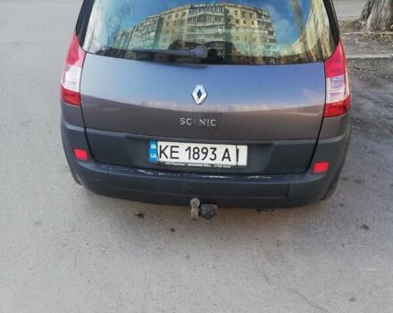 Серый Рено Megane Scenic, объемом двигателя 1.6 л и пробегом 200 тыс. км за 4300 $, фото 3 на Automoto.ua